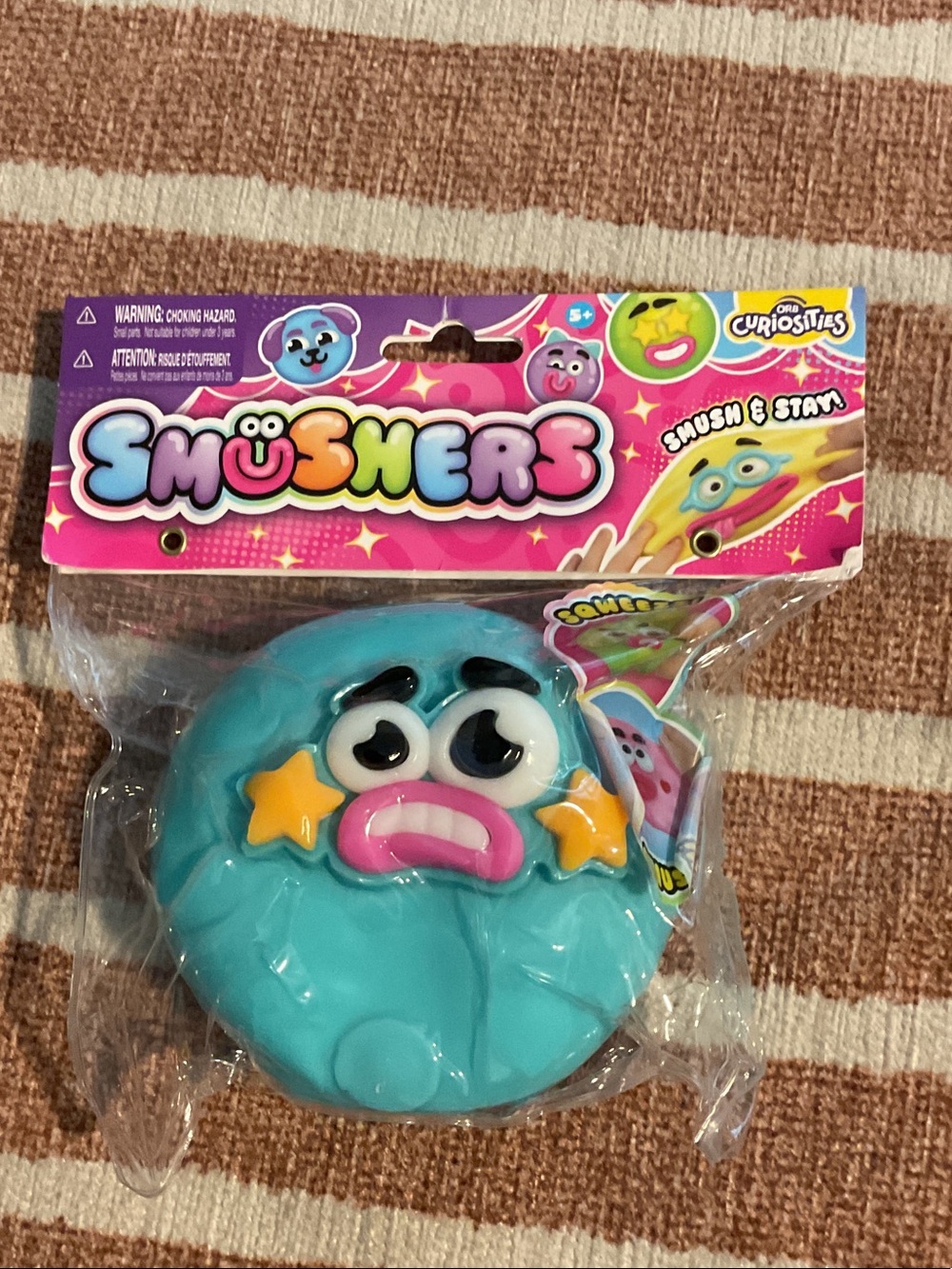 ORB Blue Squishy Kids Toy by Smushies - Soft Sensory Squeeze